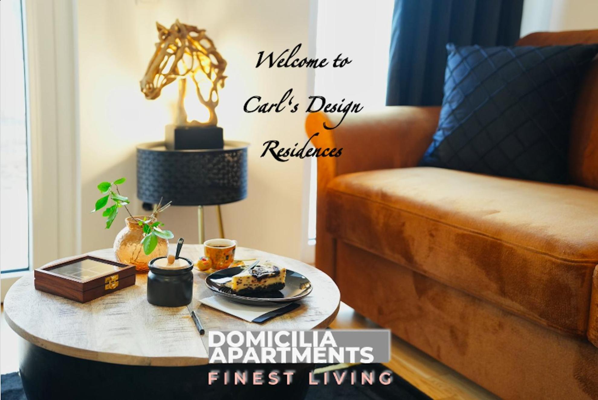 Stay In Style At Carl'S Design Residences - Modern Design Meets Green Comfort L Parking & Perfect Connection To City Center Wien Exteriör bild